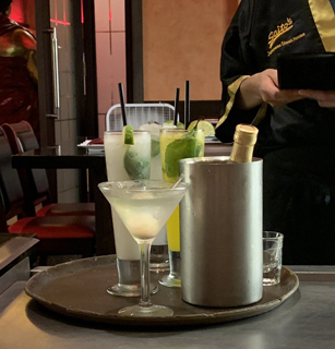 Picture of the drink menu